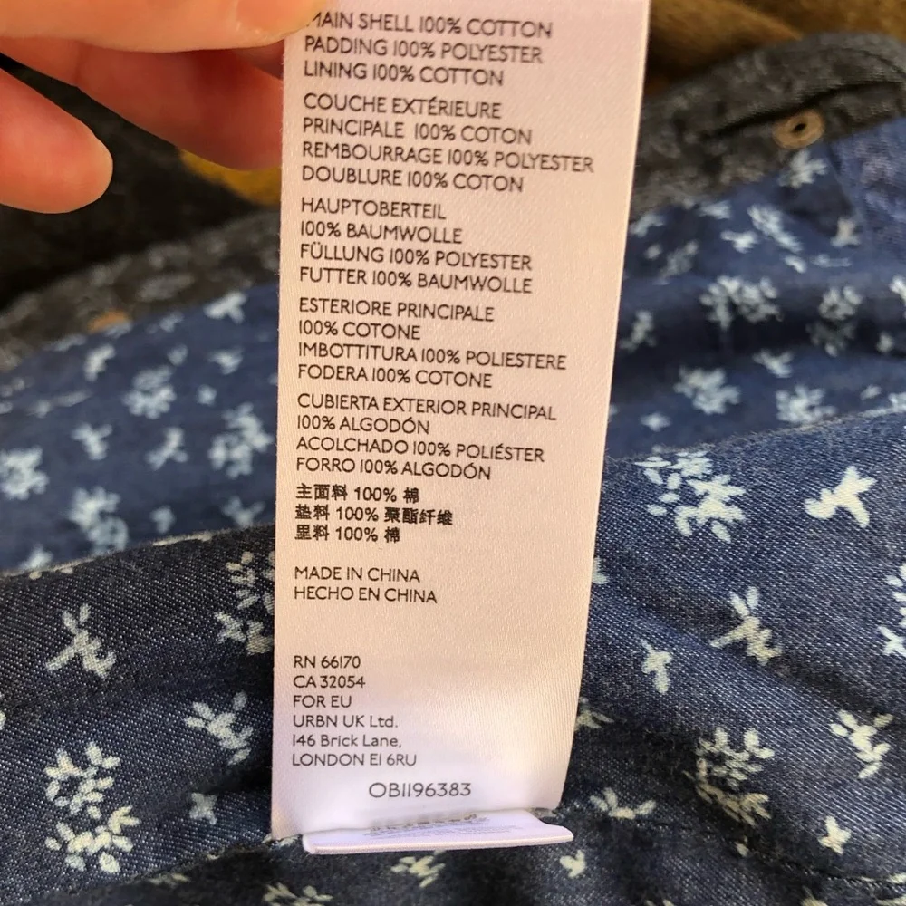Pilcro & The Letterpress x Anthropologie Anna Colorblocked Puffer Coat - Picture 8 of 12